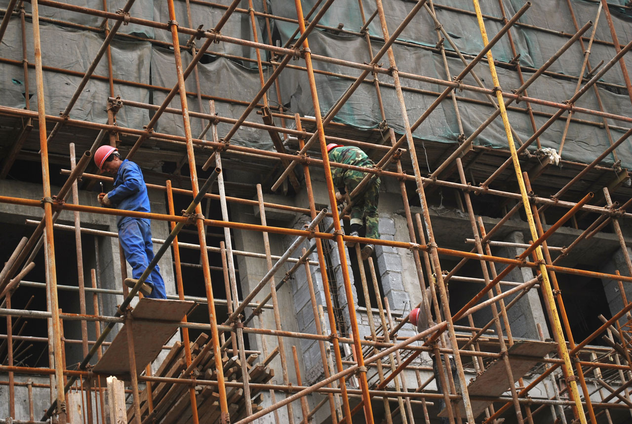 scaffold scaffolding construction free photo