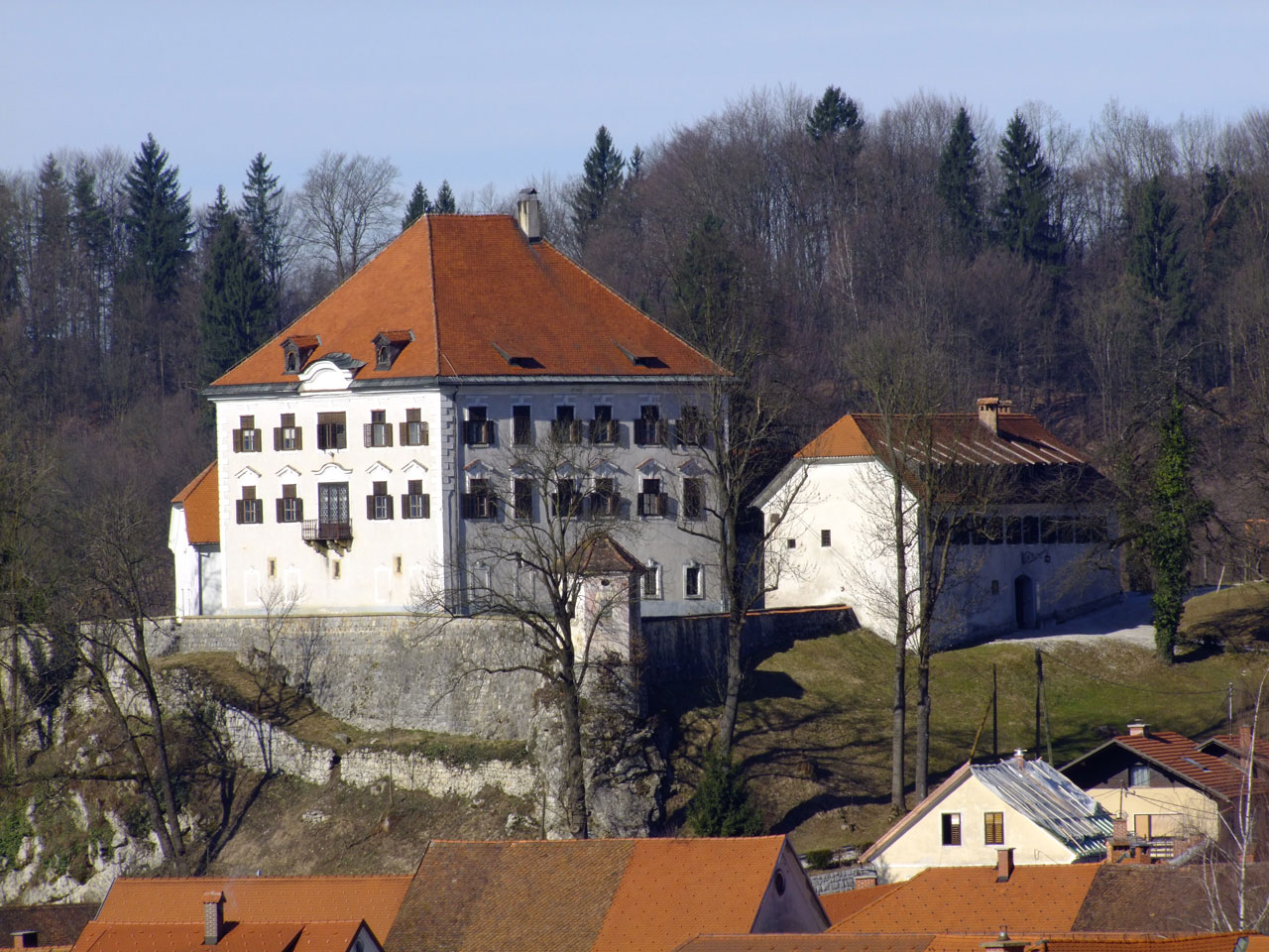 zaprice castle kamnik free photo