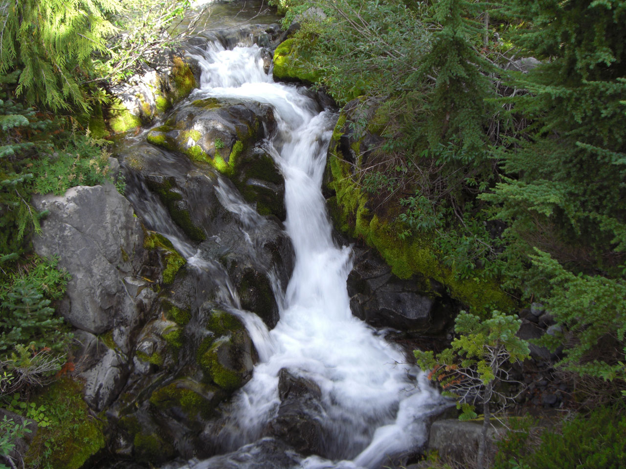 water waterfall stream free photo