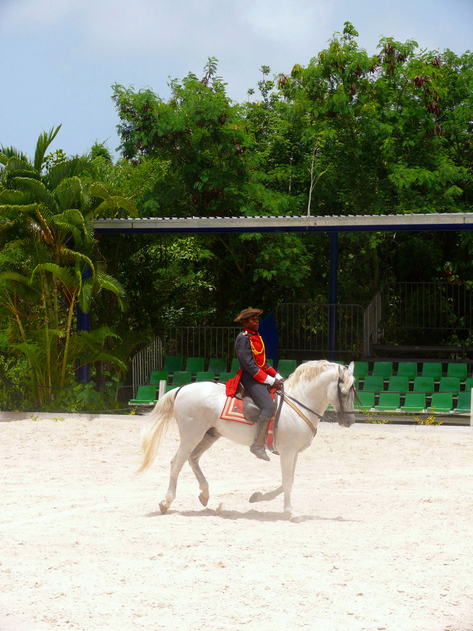 horse show riding a horse man free photo