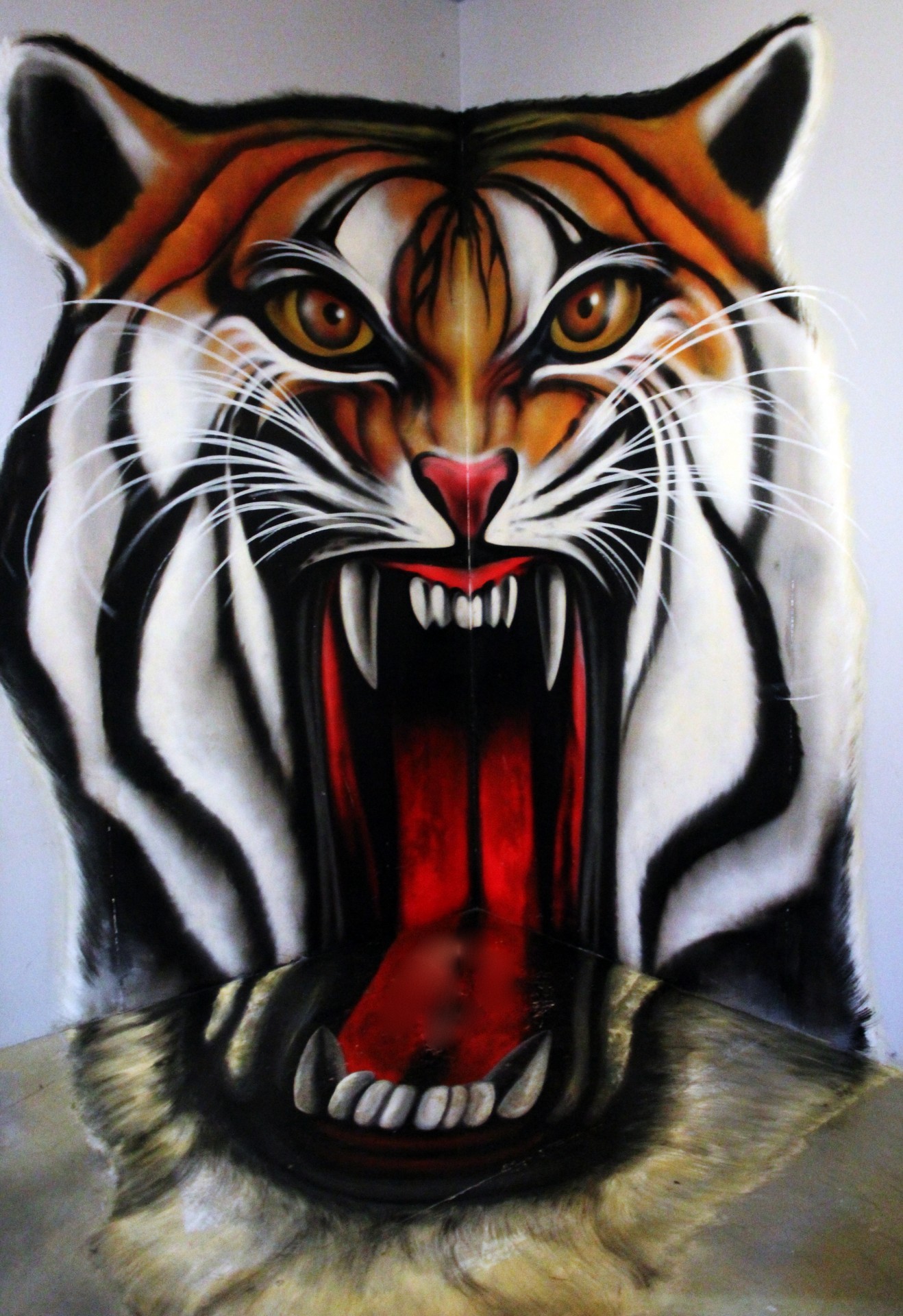 tiger 3d art free photo