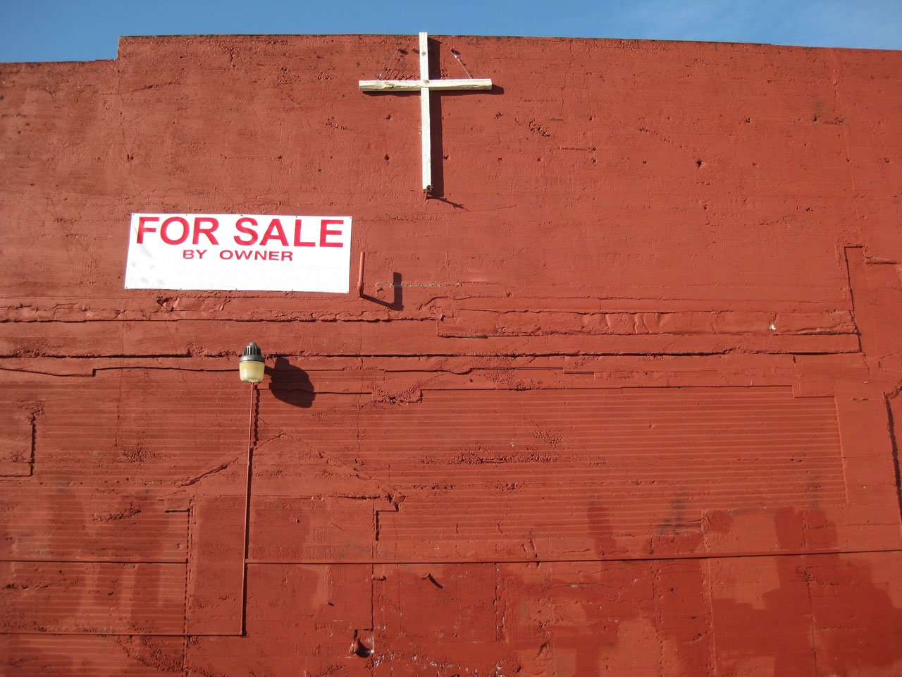 cross brick wall free photo