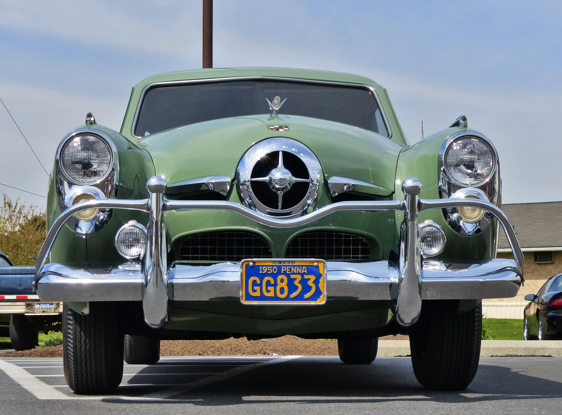 1950 studebaker antique car free photo