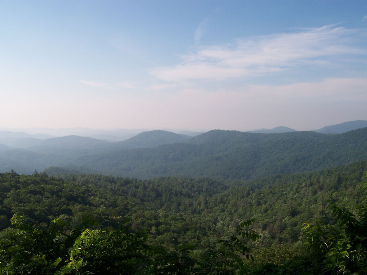 mountain smokies view free photo