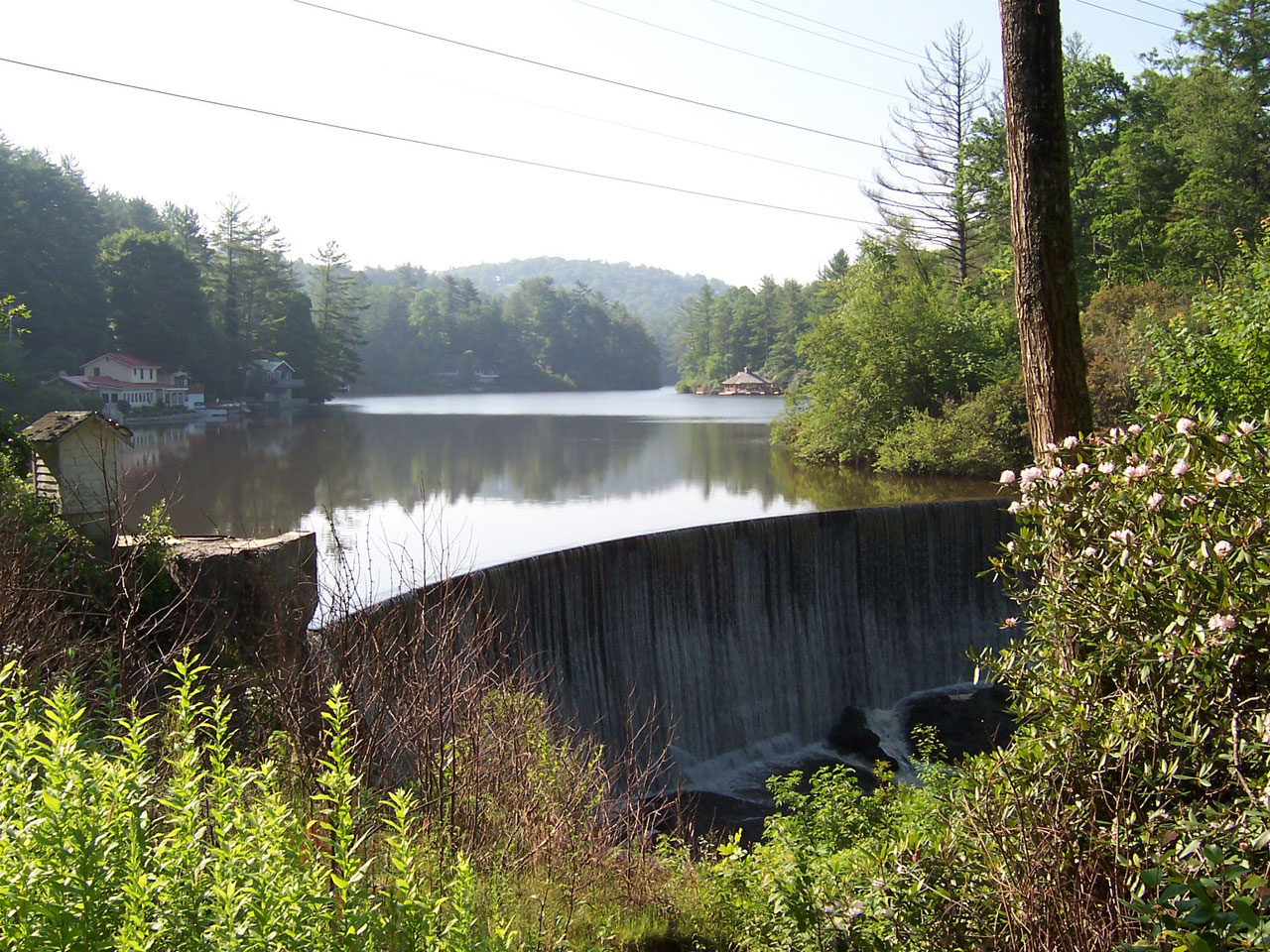 waterfall north carolina highlands free photo