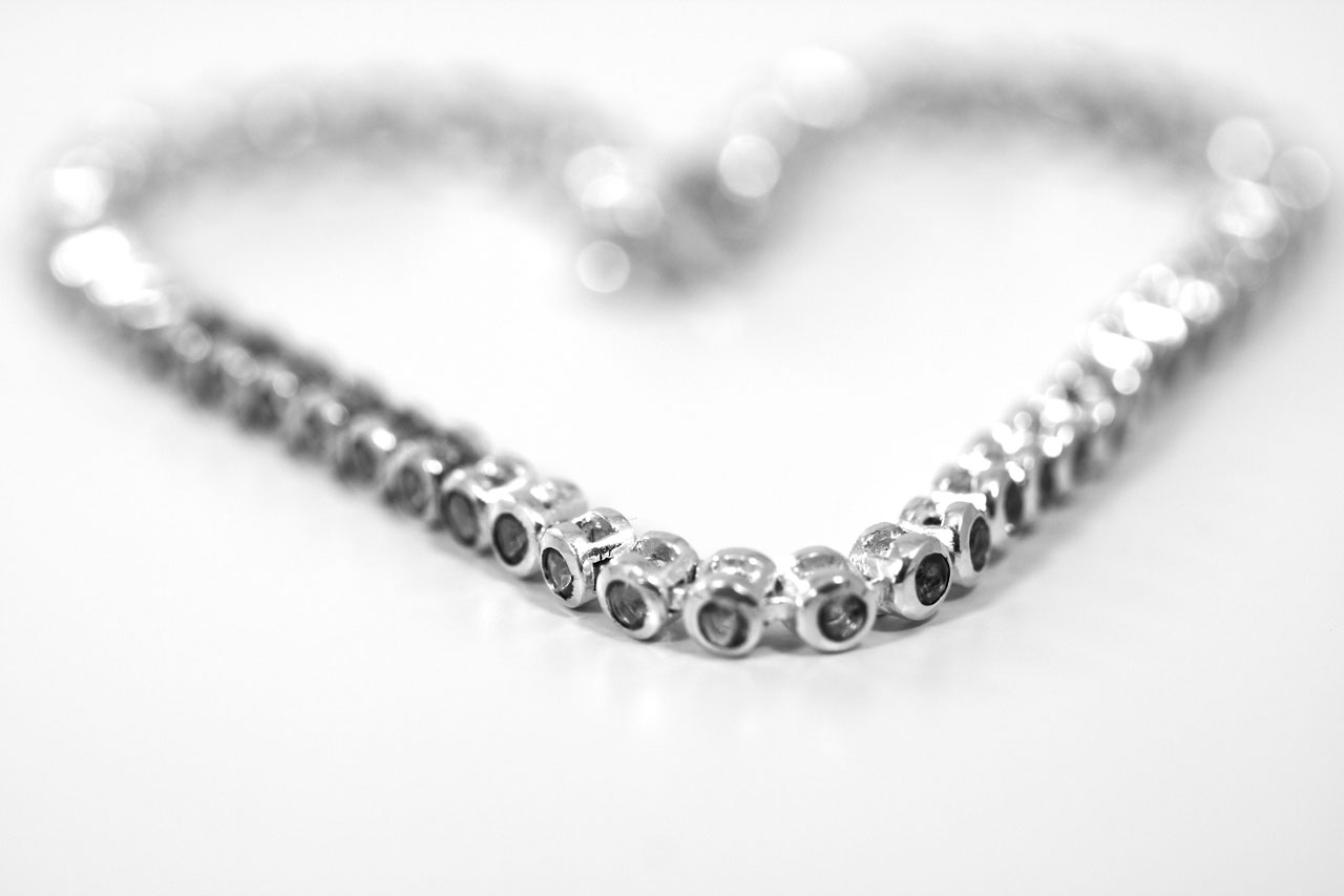 jewellery heart necklace free photo