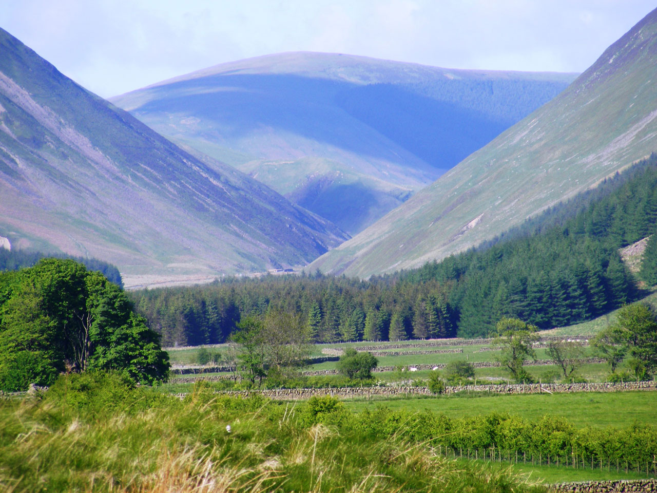 scotland glens valley free photo