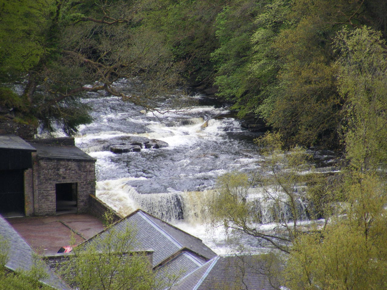 river stream waterfalls free photo