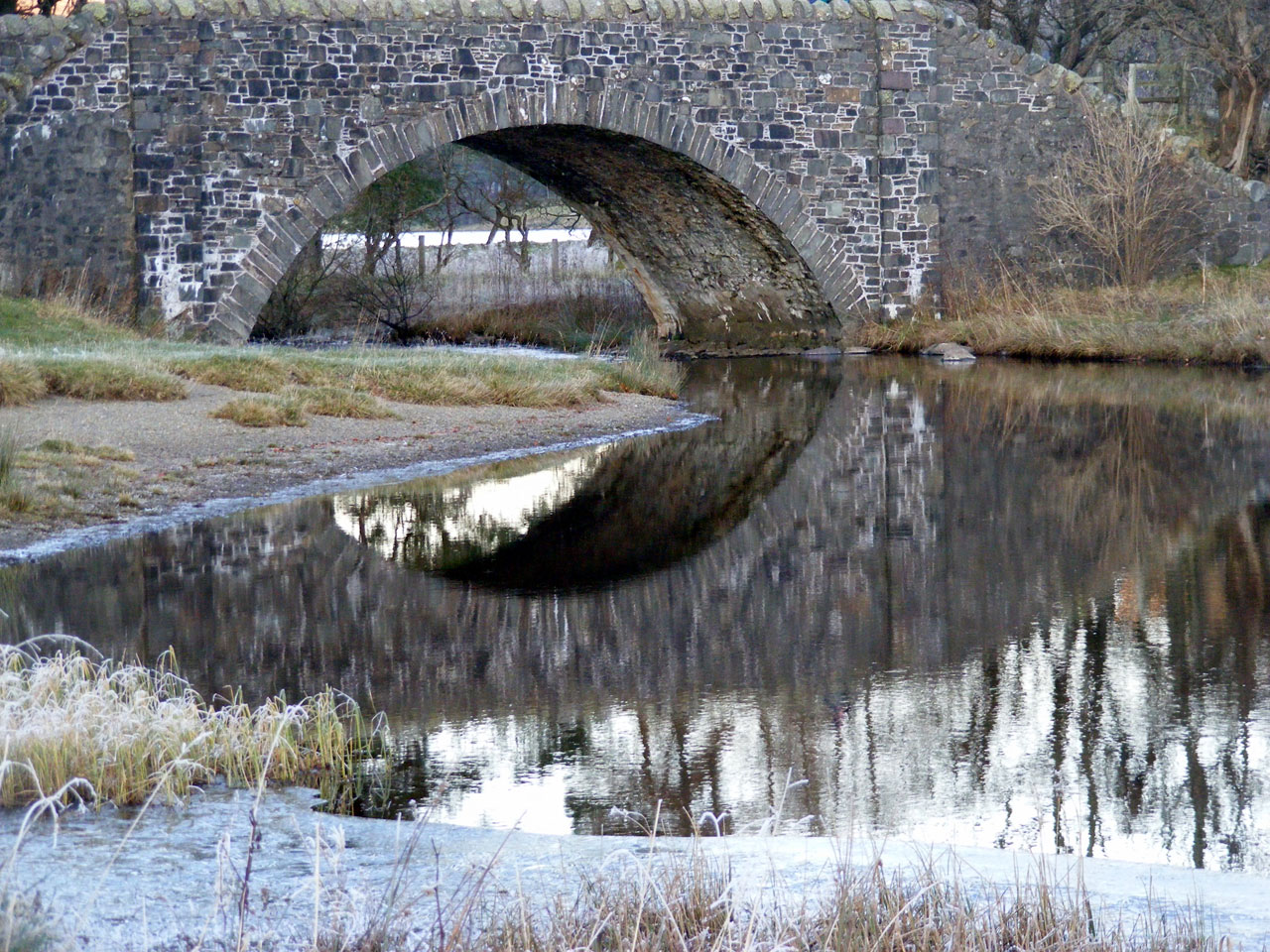 stone bridge water free photo