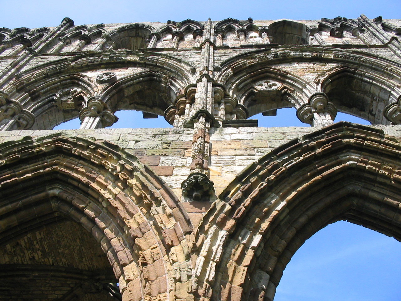 whitby abbey old free photo