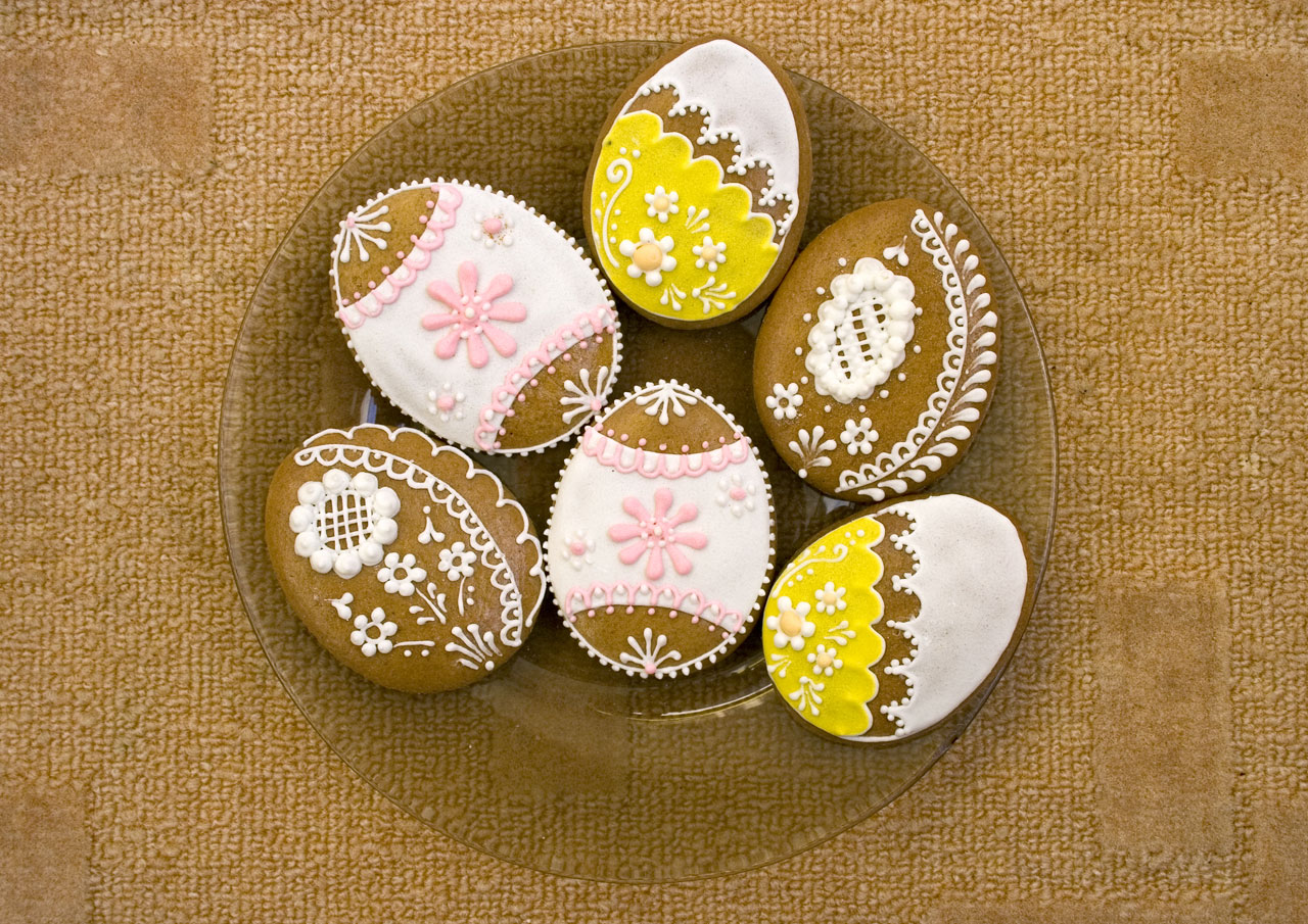 easter spring biscuits free photo