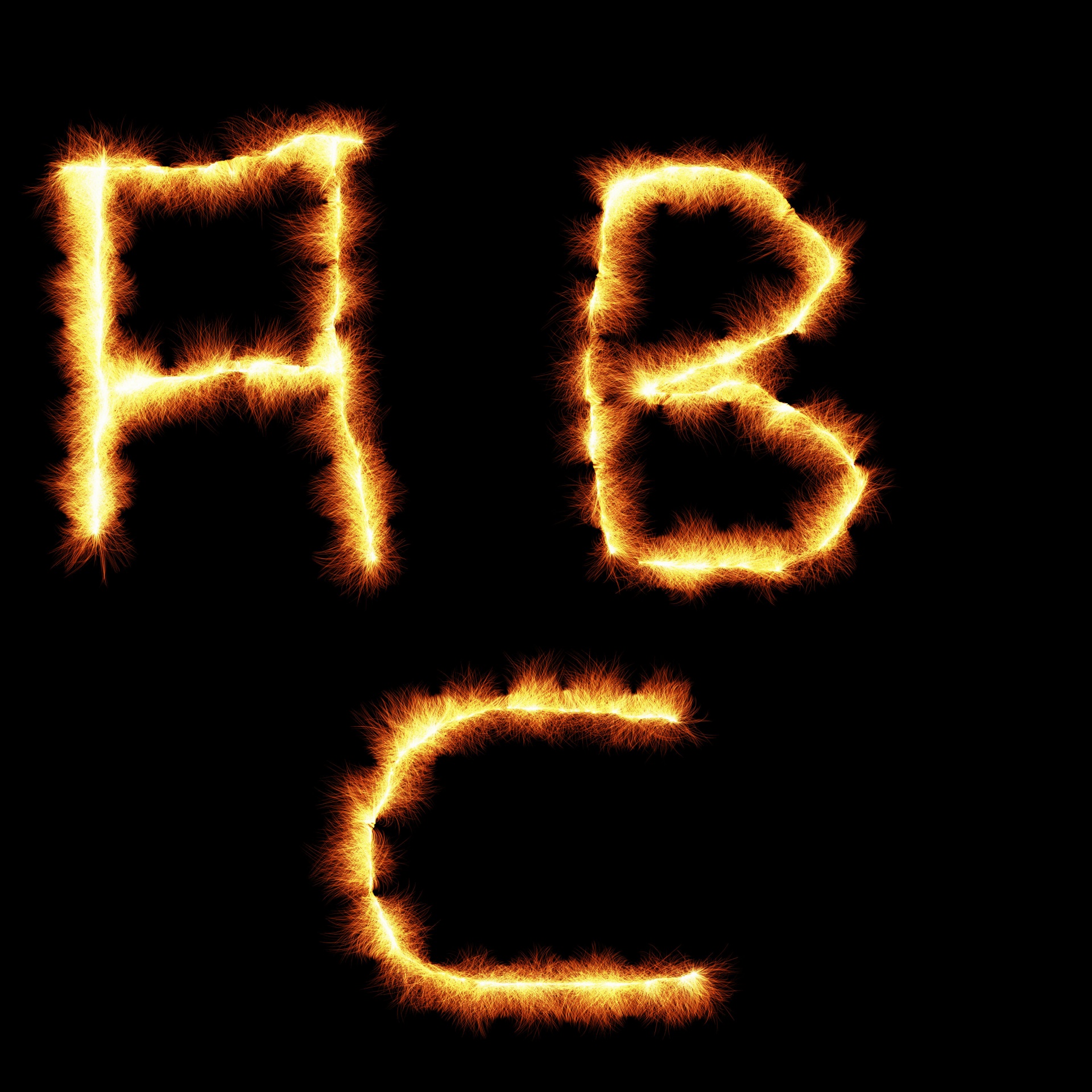 abc letters abc fire letters free photo
