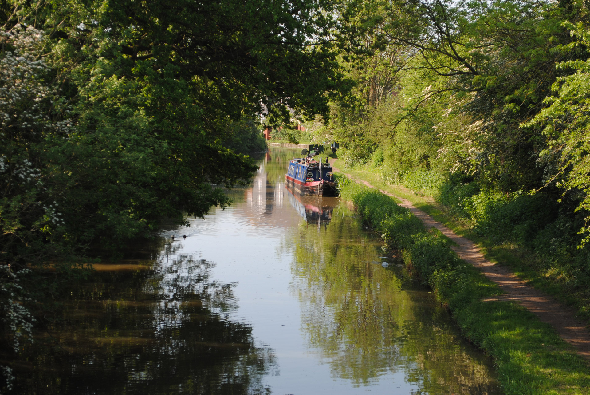 barge canal hinckley free photo