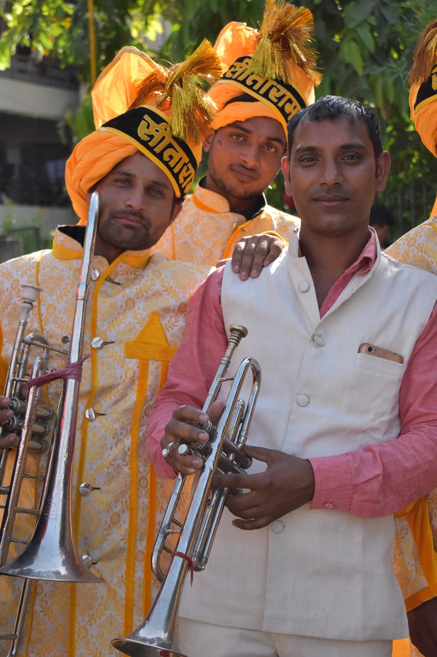 a musical ensemble instrumental band indians free photo