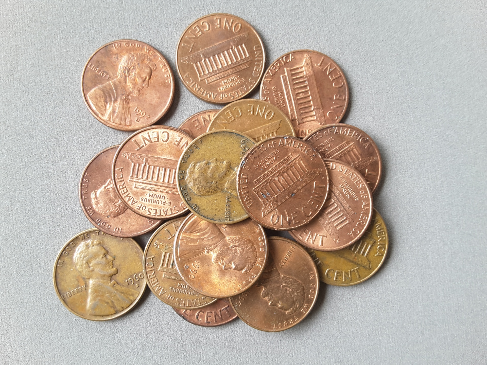 american coins closeup free photo