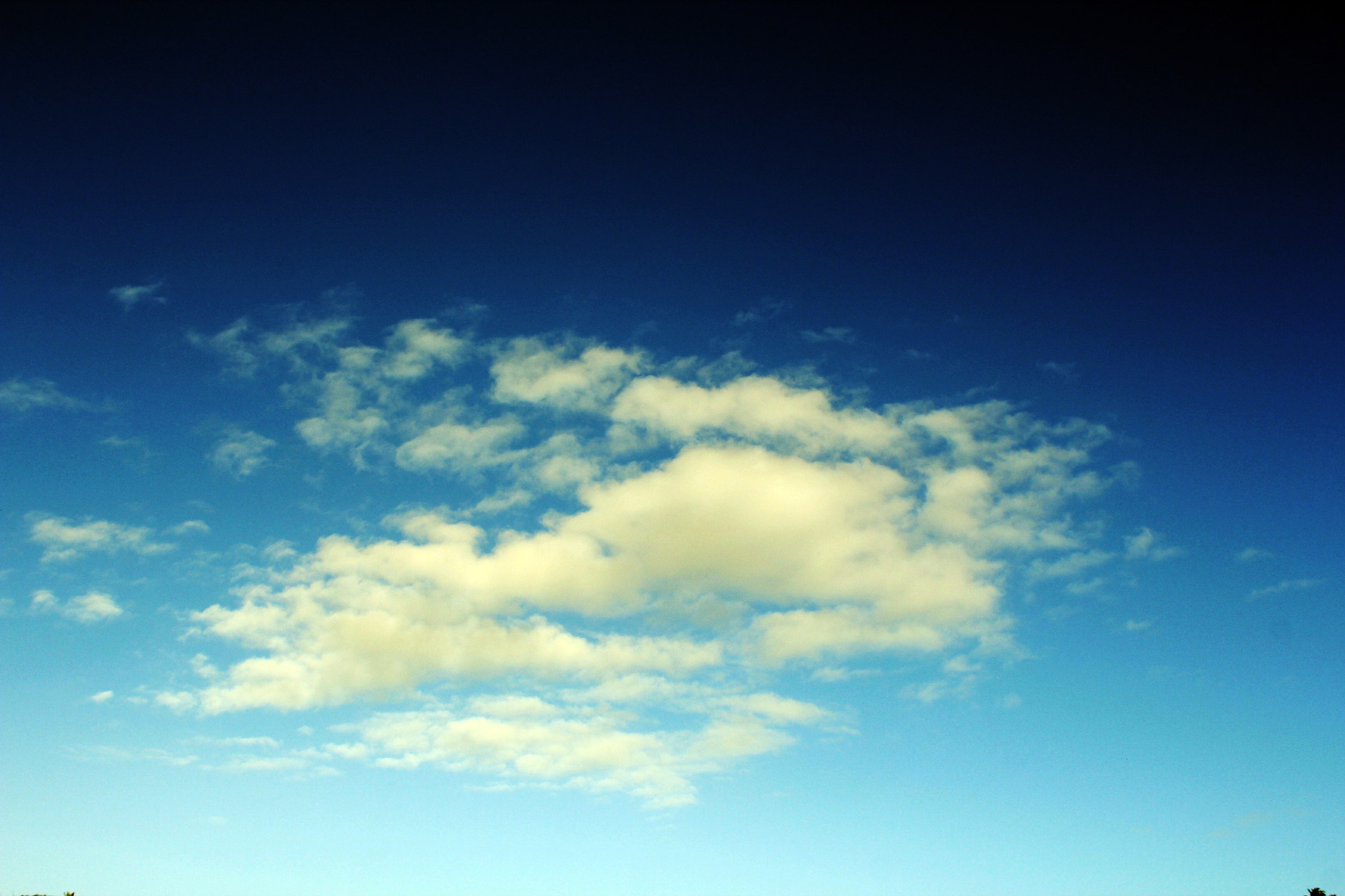 clouds cloudy sky blue sky free photo