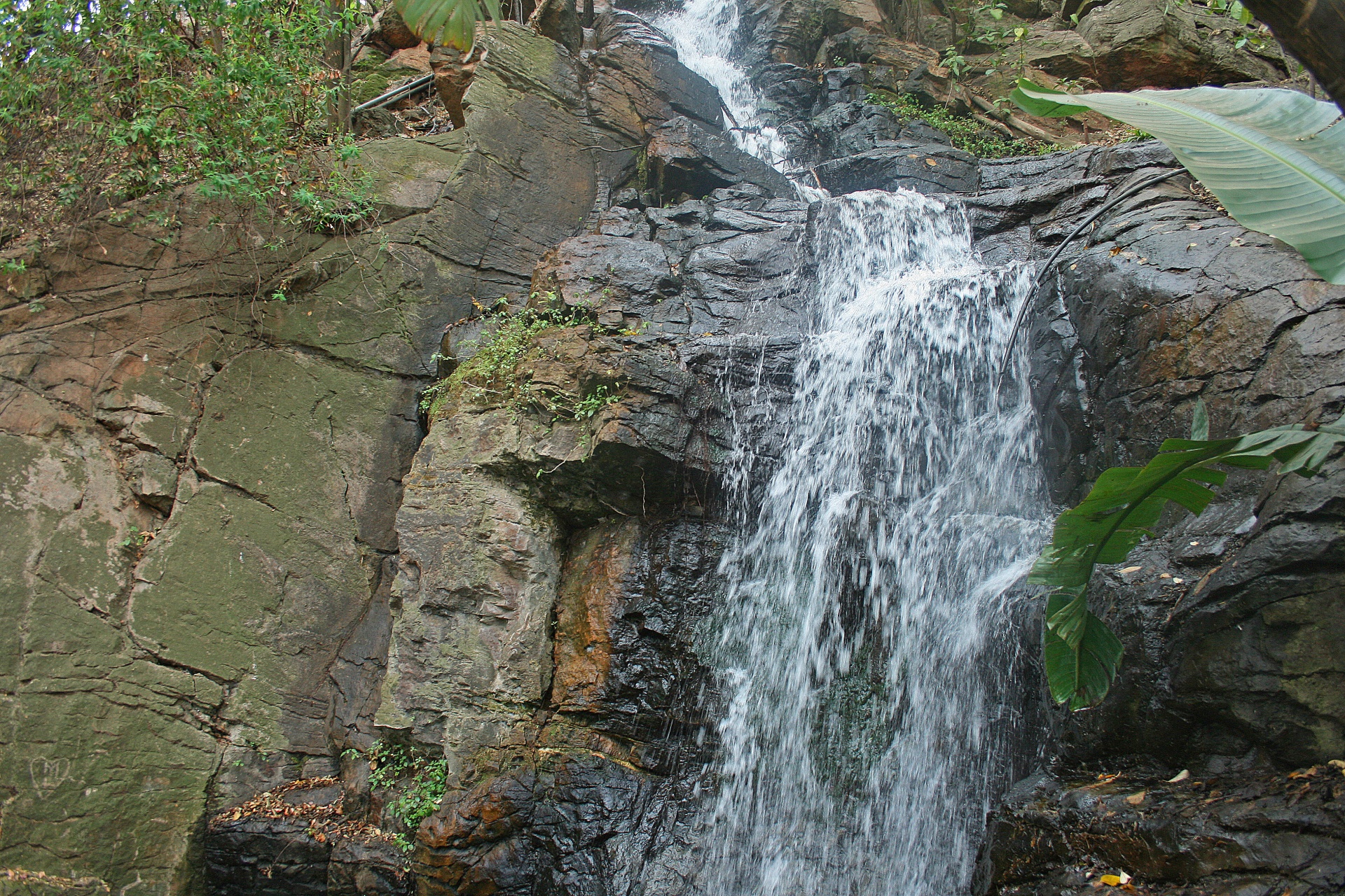 waterfall water cascading free photo