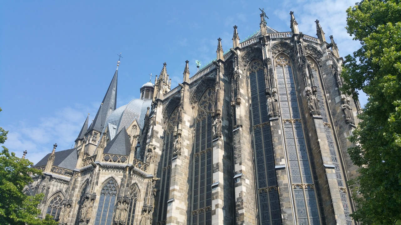 aachen charlemagne cathedral free photo