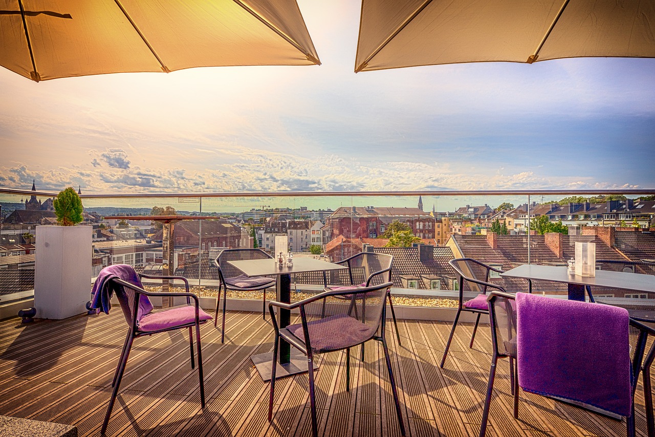 aachen roof terrace free photo