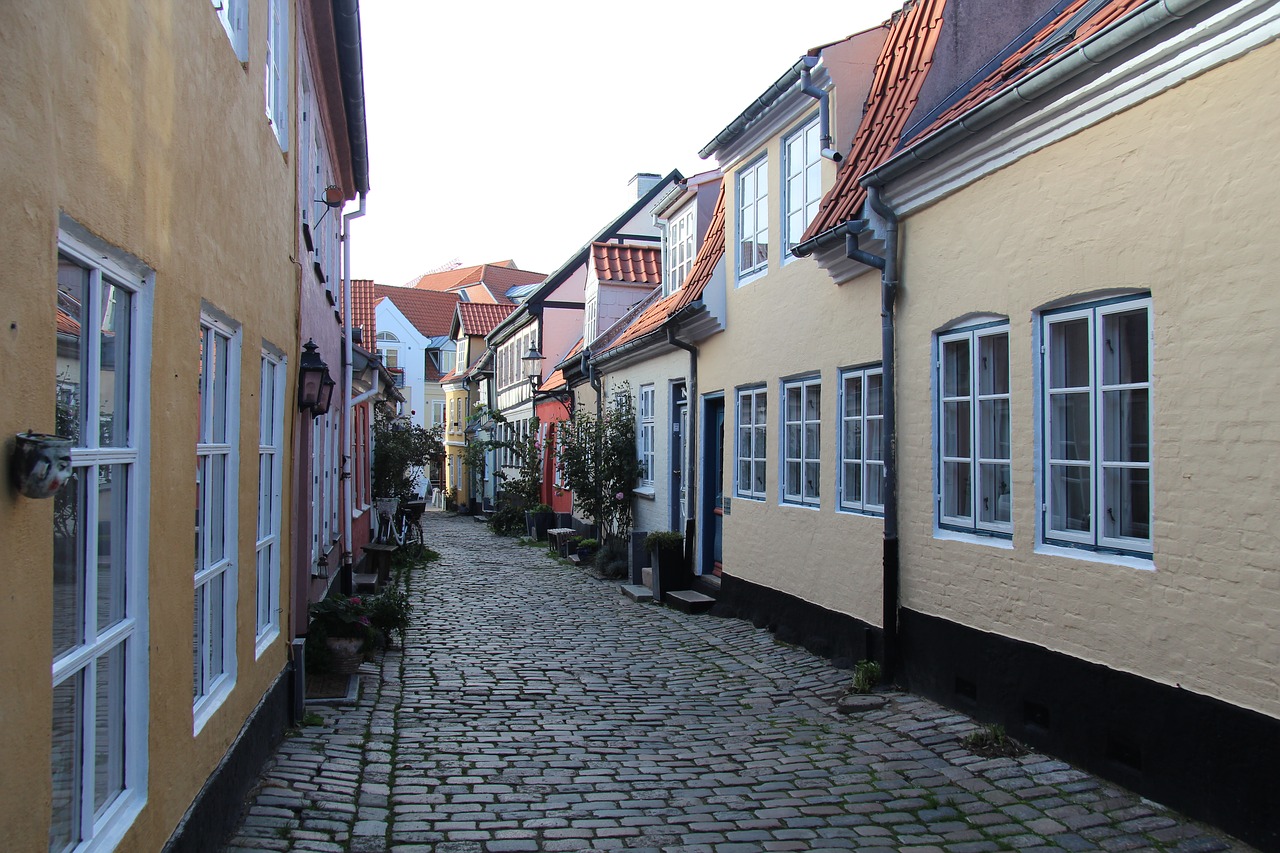 aalborg  denmark  alley free photo