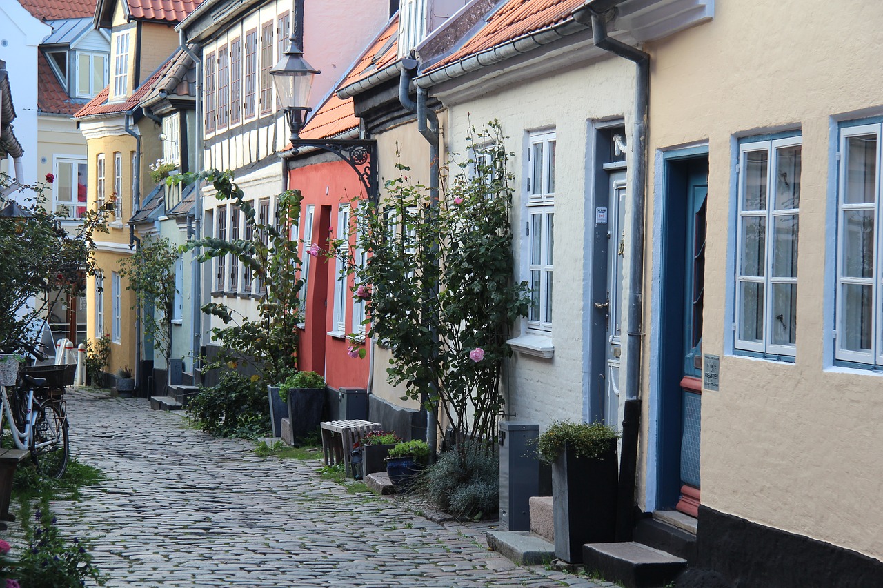 aalborg  denmark  alley free photo