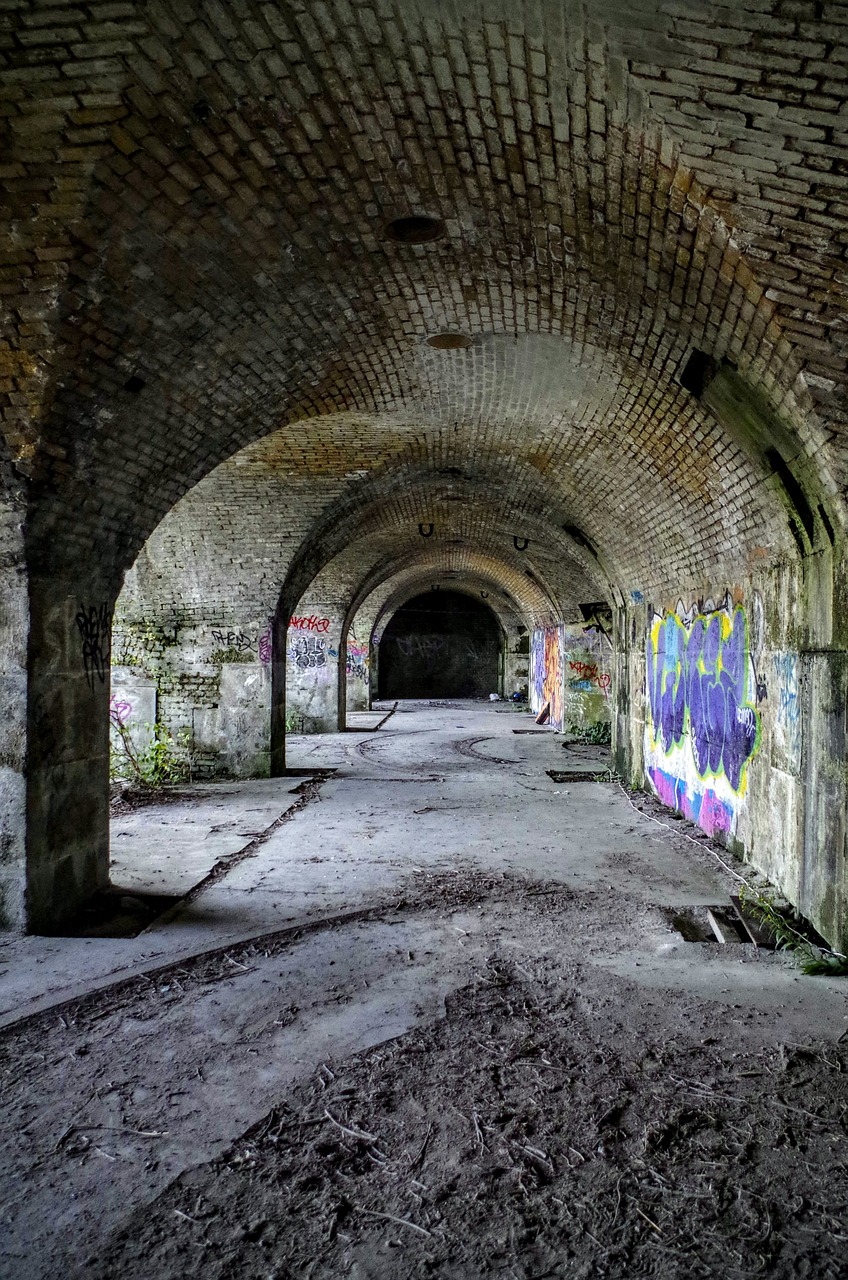abandoned graffiti wall free photo