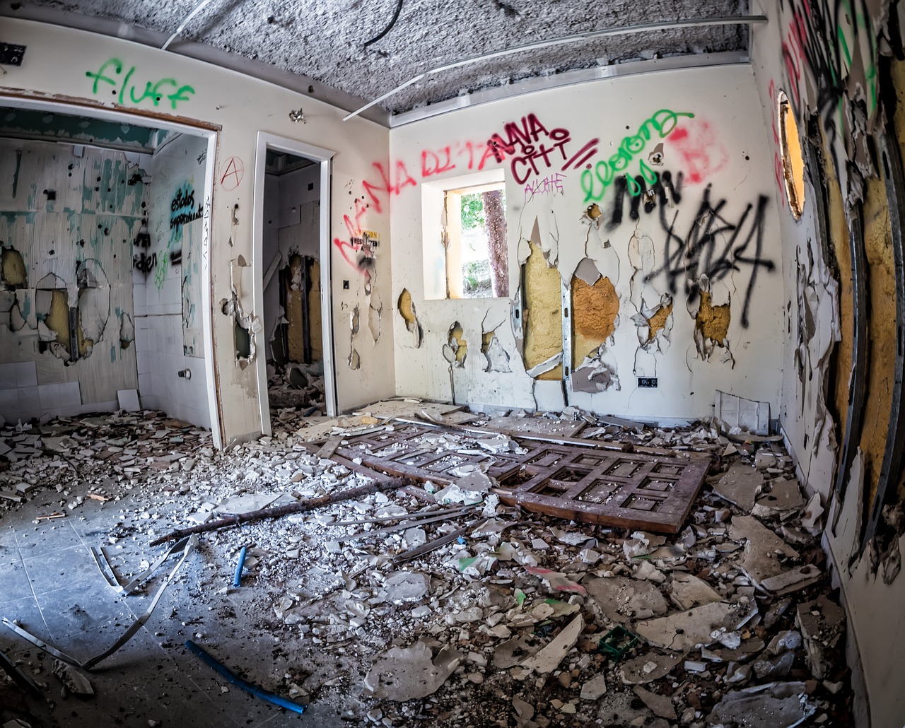 abandoned room abandonment free photo