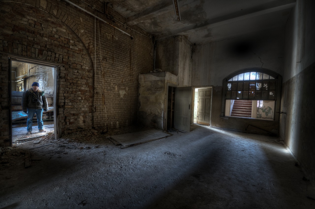 abandoned  architecture  indoors free photo