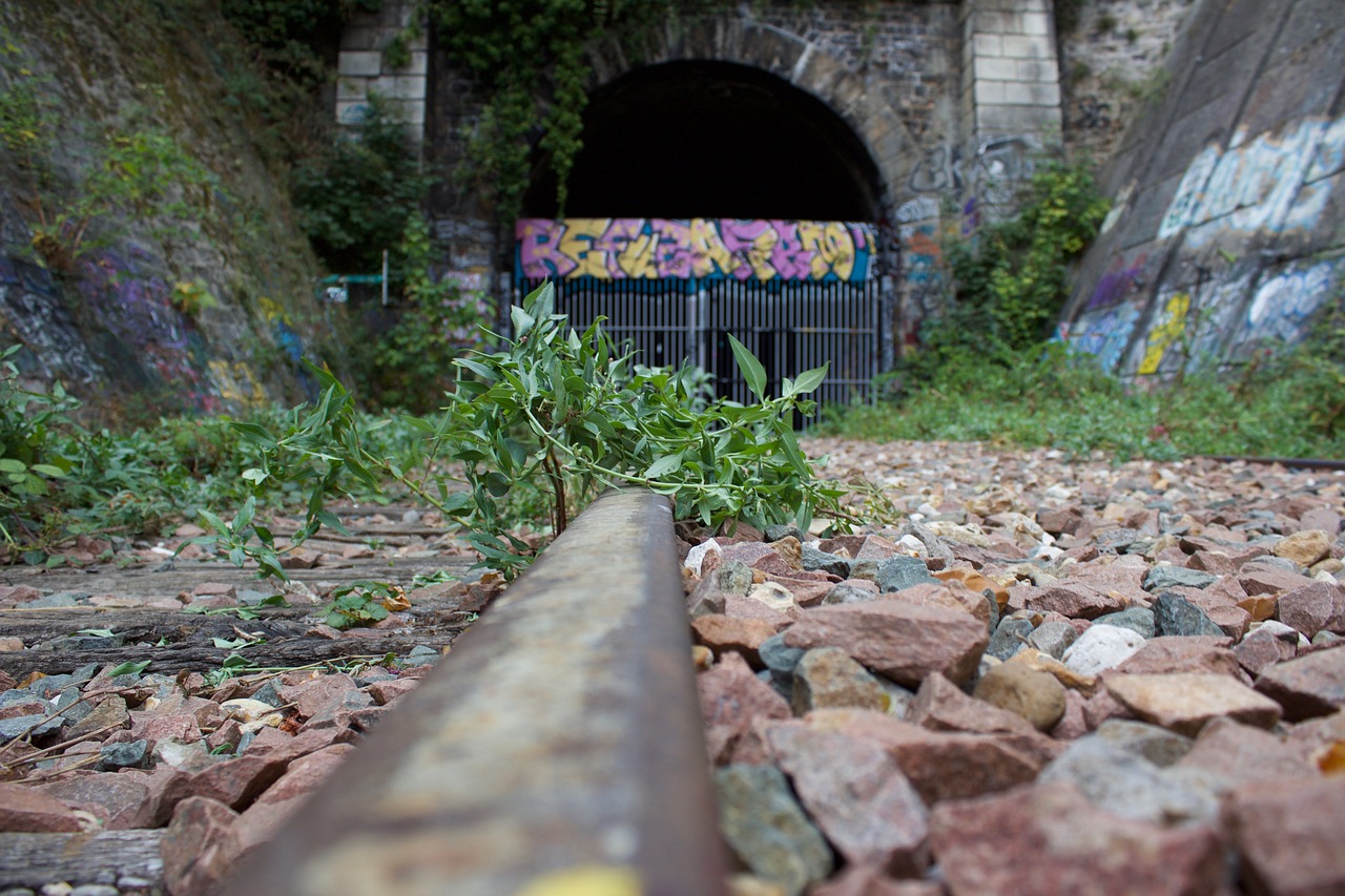 abandoned  old  rail free photo