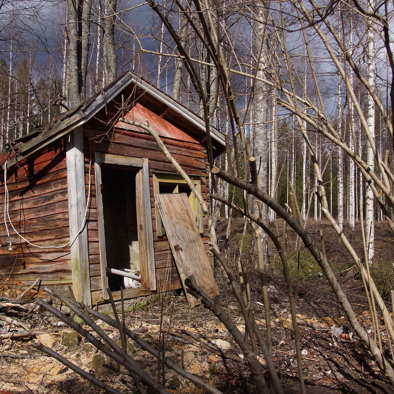abandoned house sauna free photo