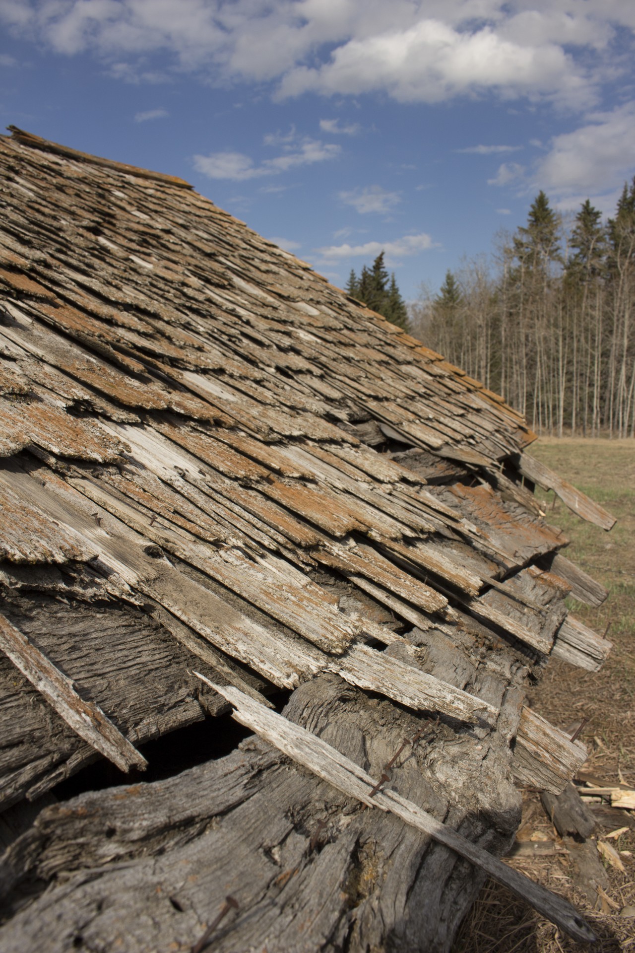 abandoned farm house free photo