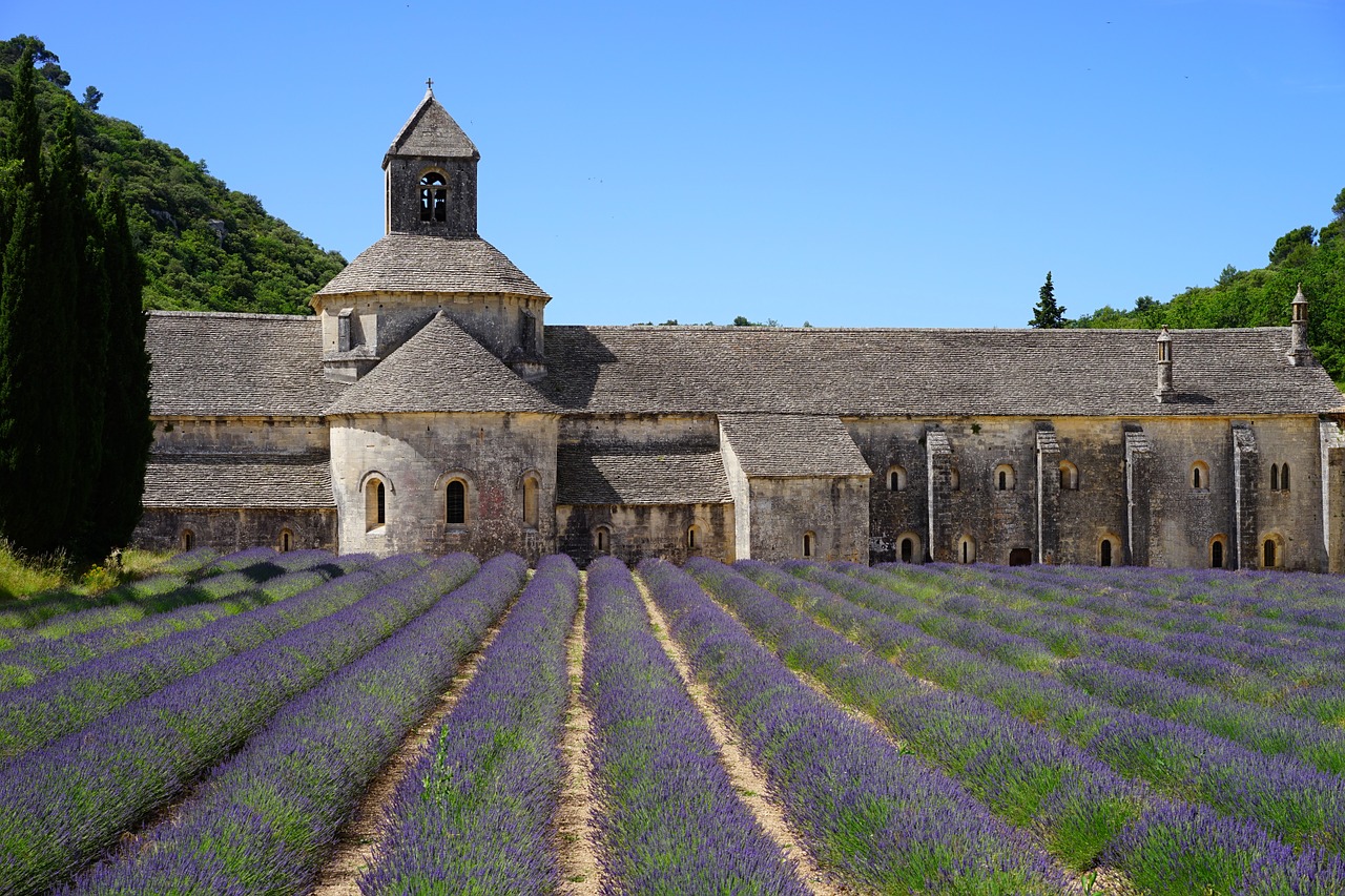 abbaye de sénanque monastery abbey free photo