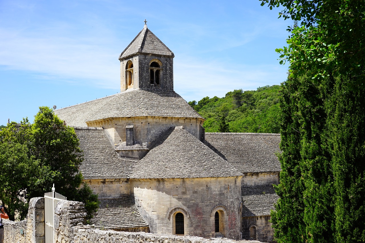 abbaye de sénanque monastery abbey free photo