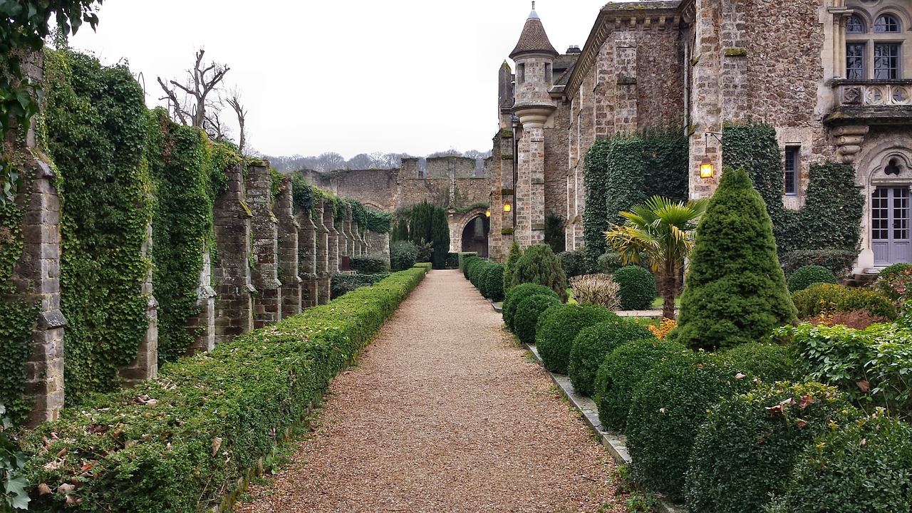 abbey france heritage free photo