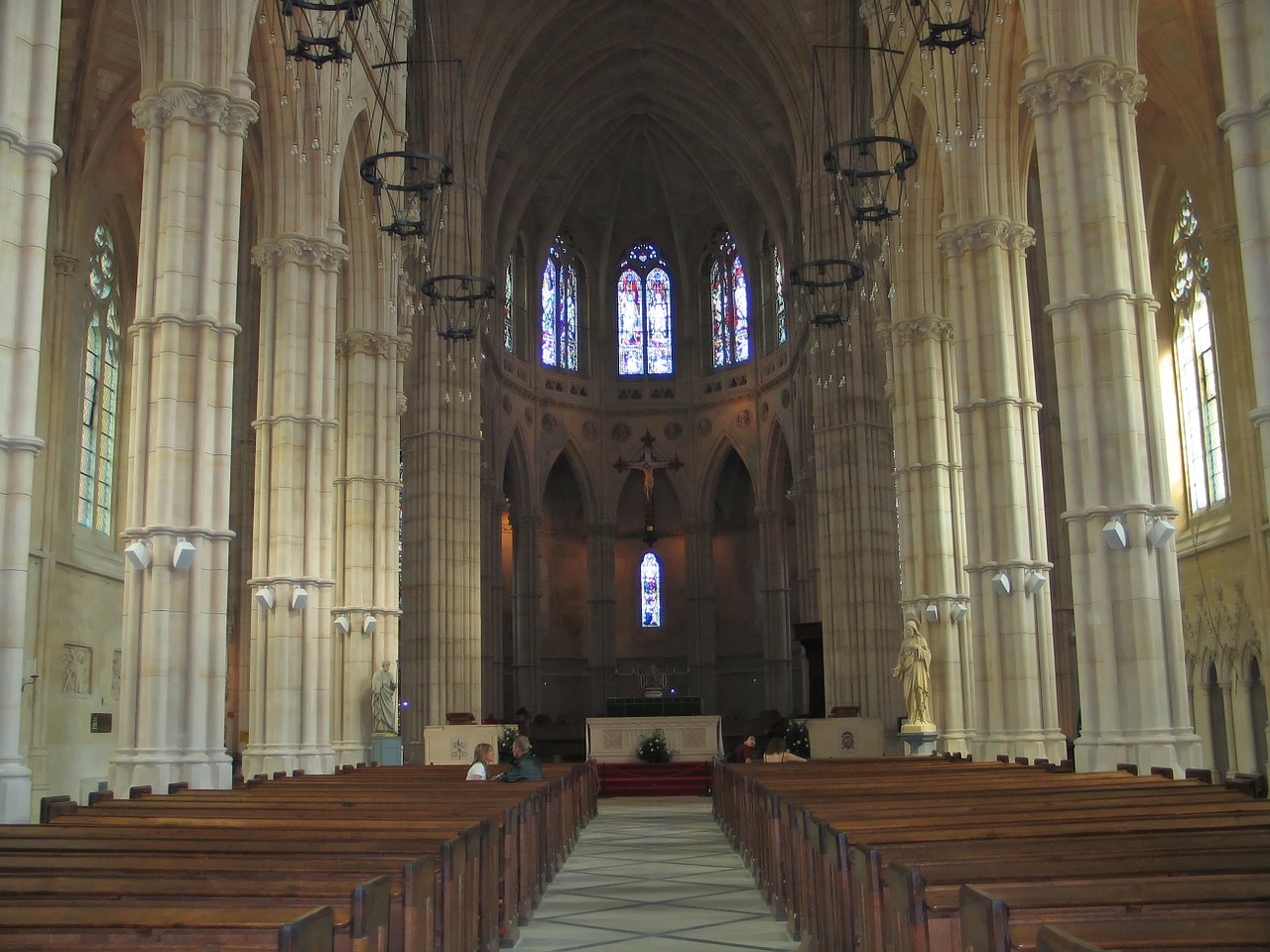 abbey aisle arc free photo