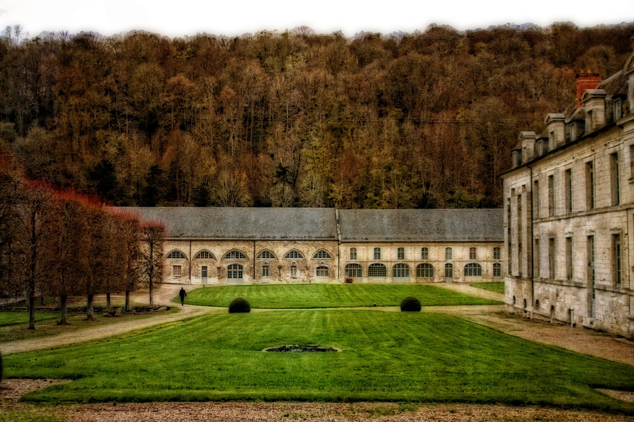 abbey france ancient free photo