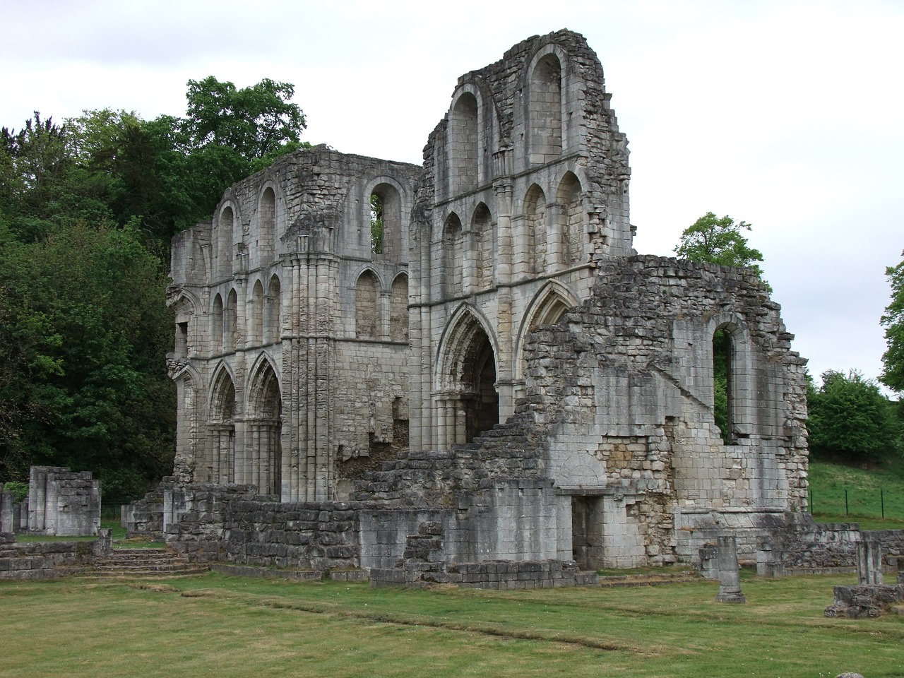 abbey castle monument free photo