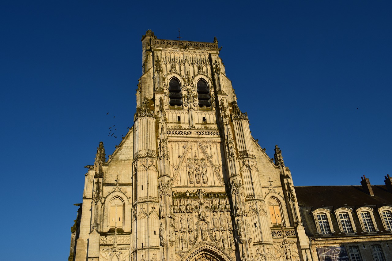 abbey abbeville church free photo