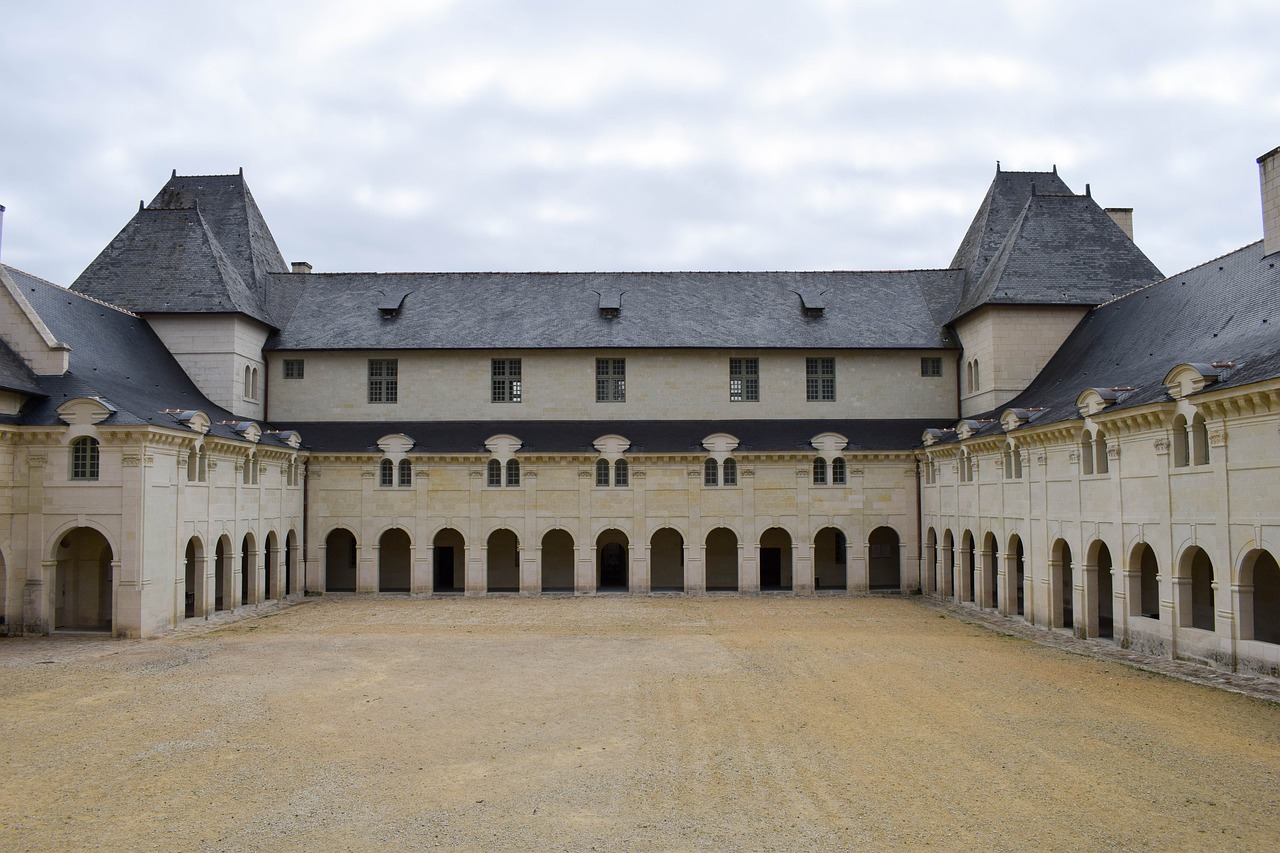 abbey fontevraud richard the lion heart free photo