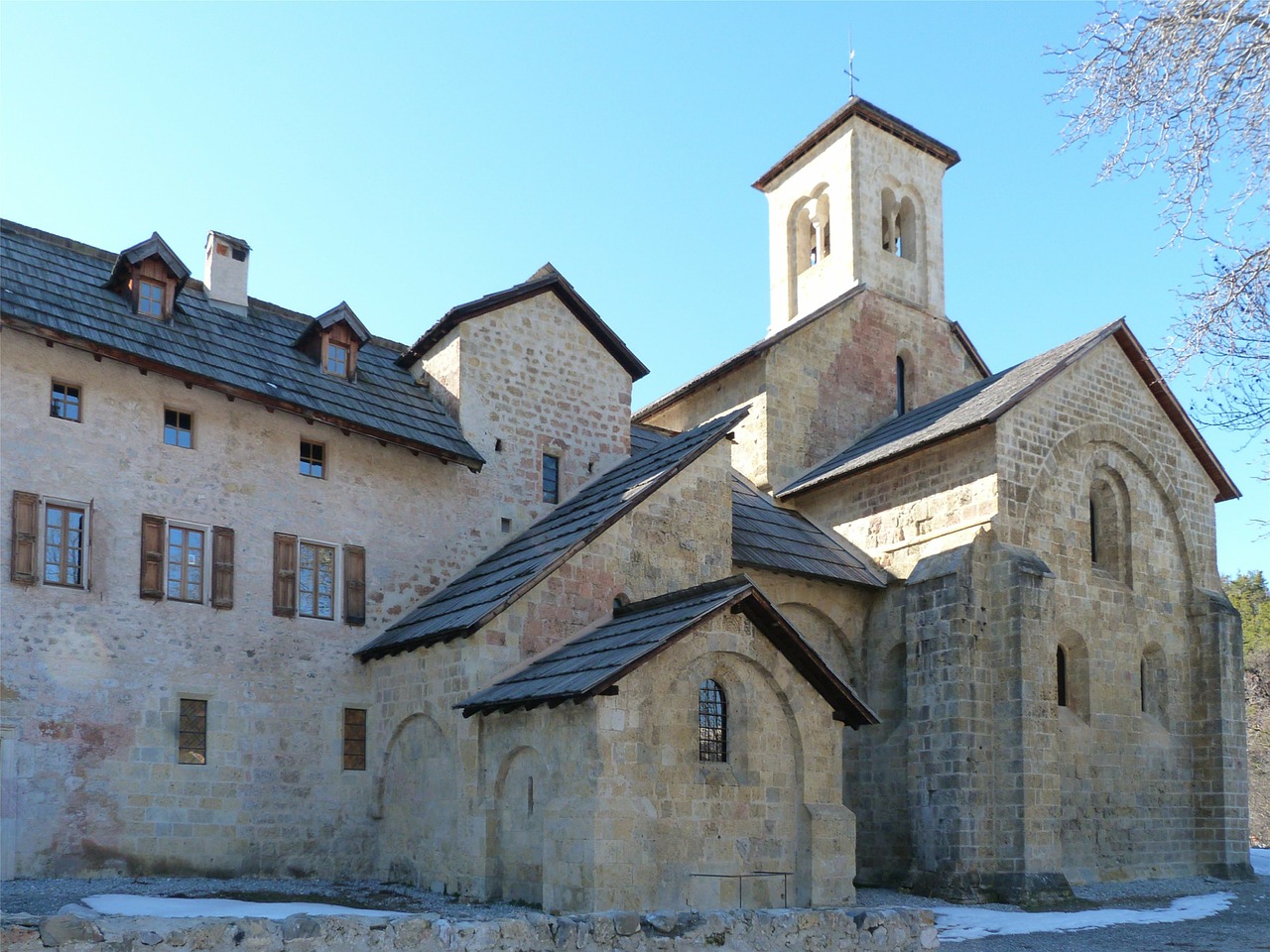 abbey cistercian architecture free photo