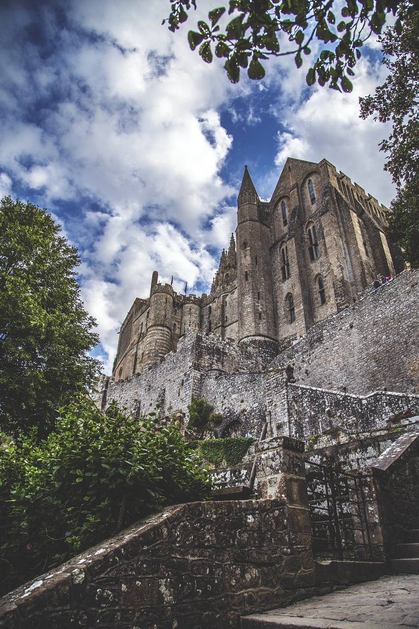 abbey france church free photo