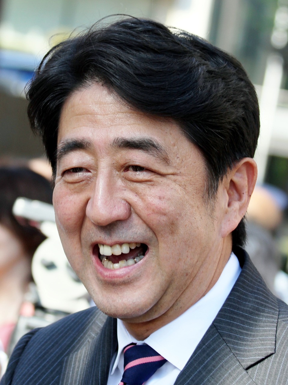 abe shinzo person portrait free photo