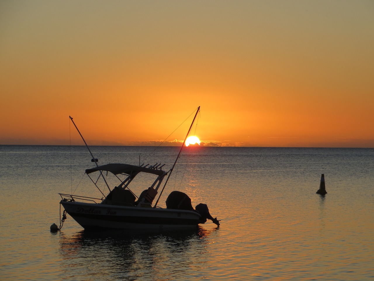 abendstimmung sunset sea free photo