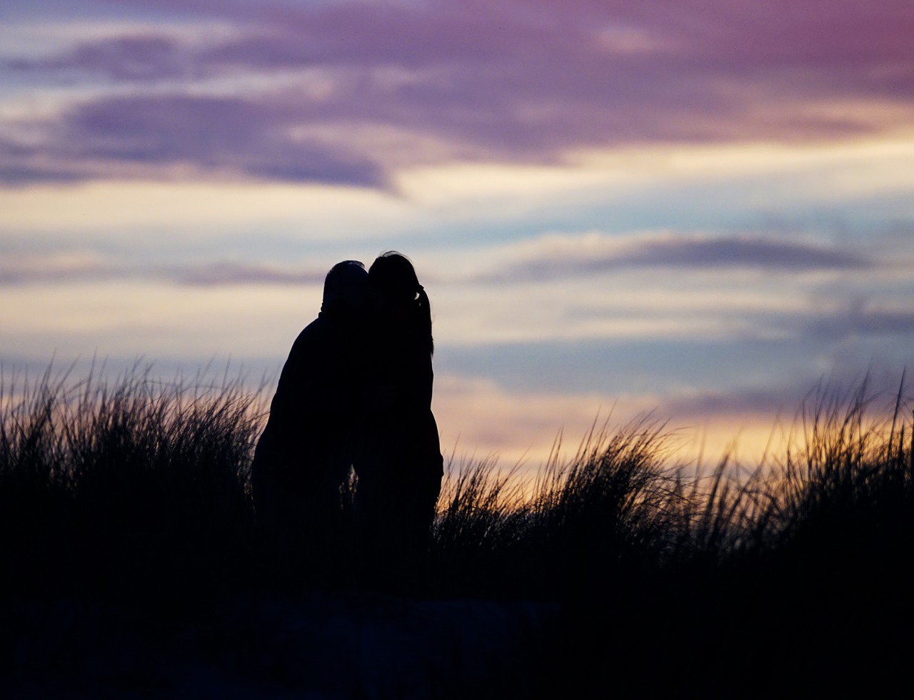 abendstimmung sunset romance free photo