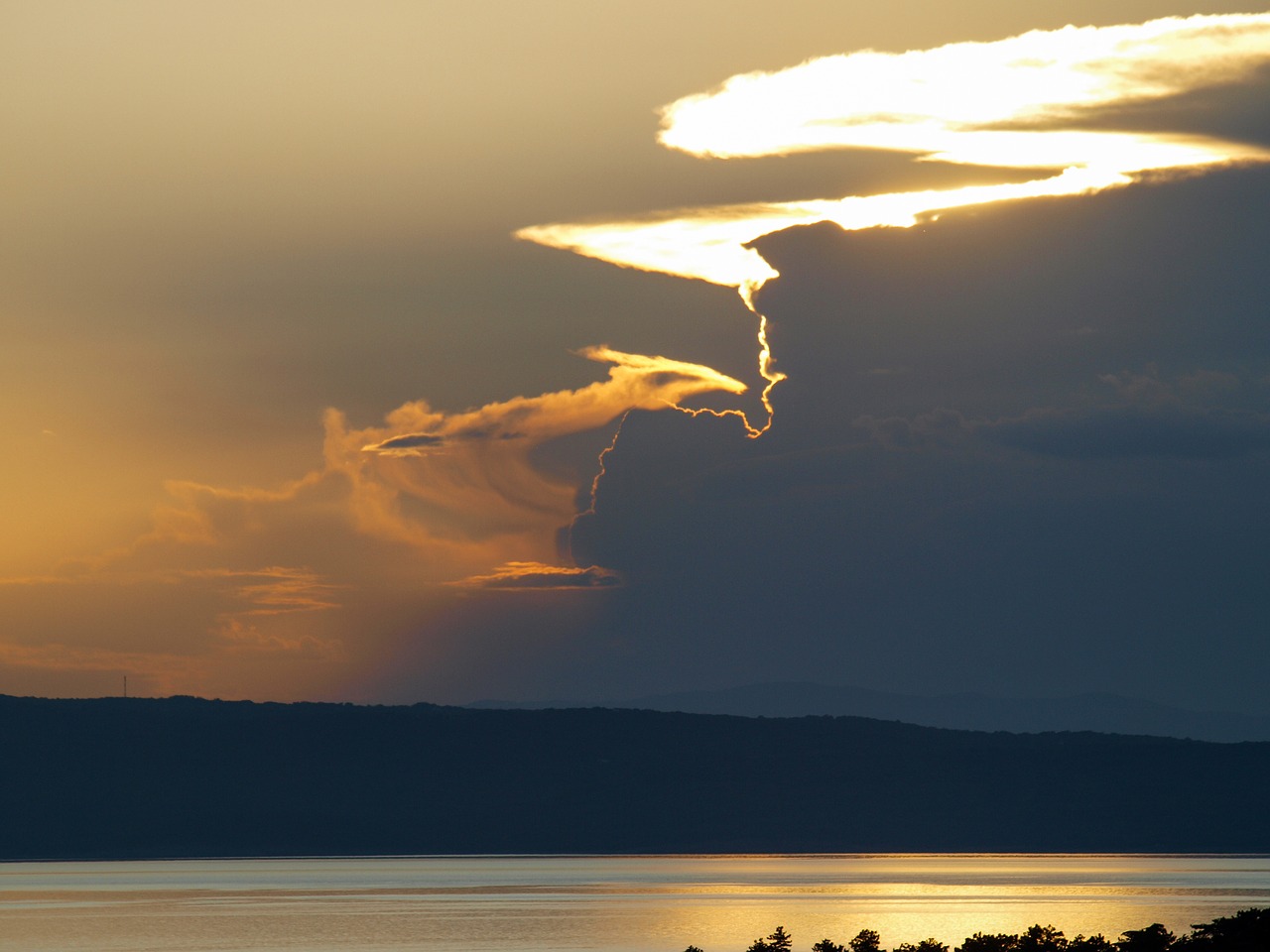 abendstimmung sea sunset free photo