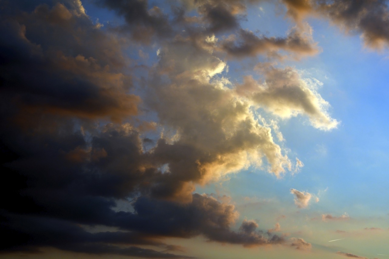 abendstimmung  sky  evening sky free photo