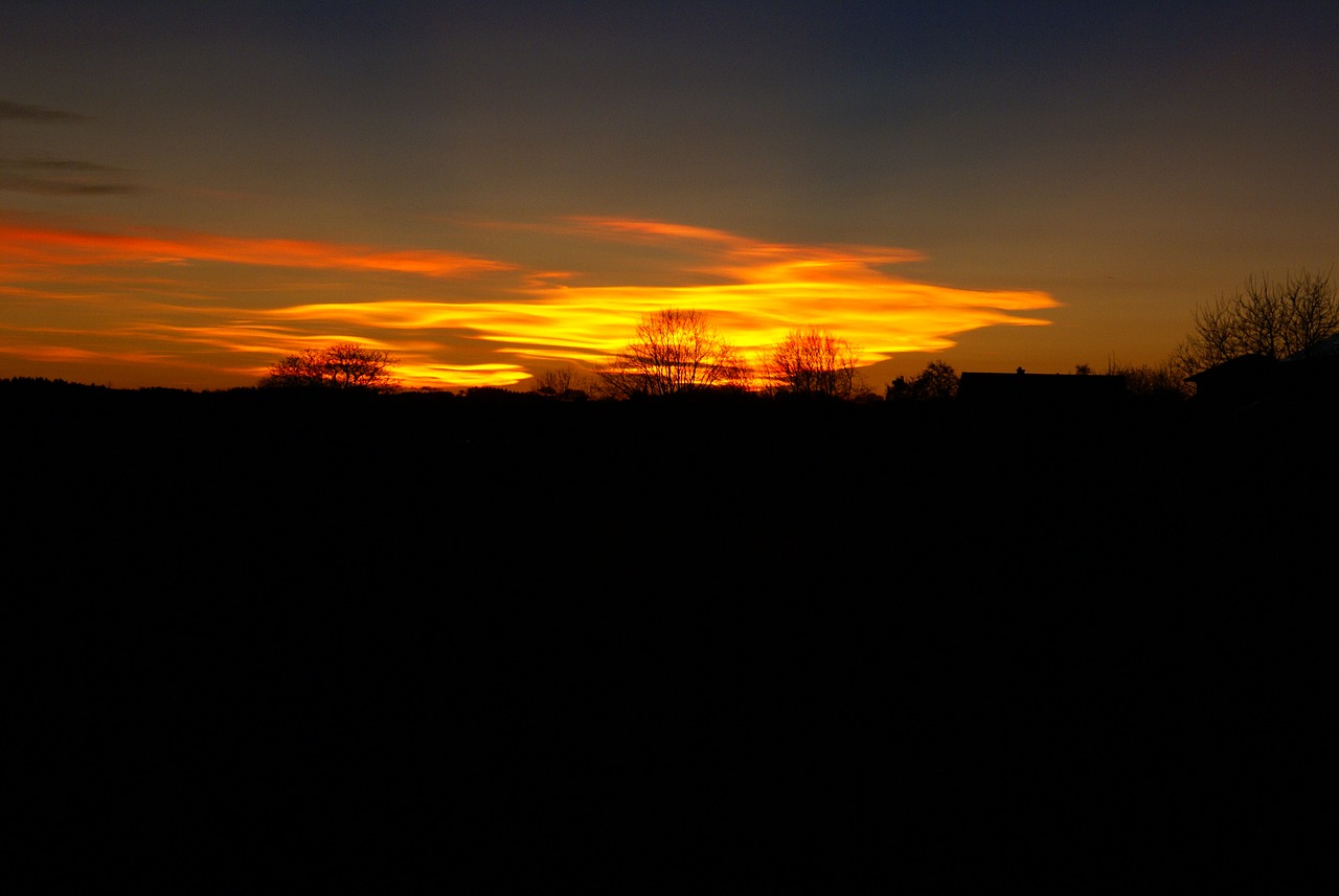 abendstimmung  mountains  sunset free photo