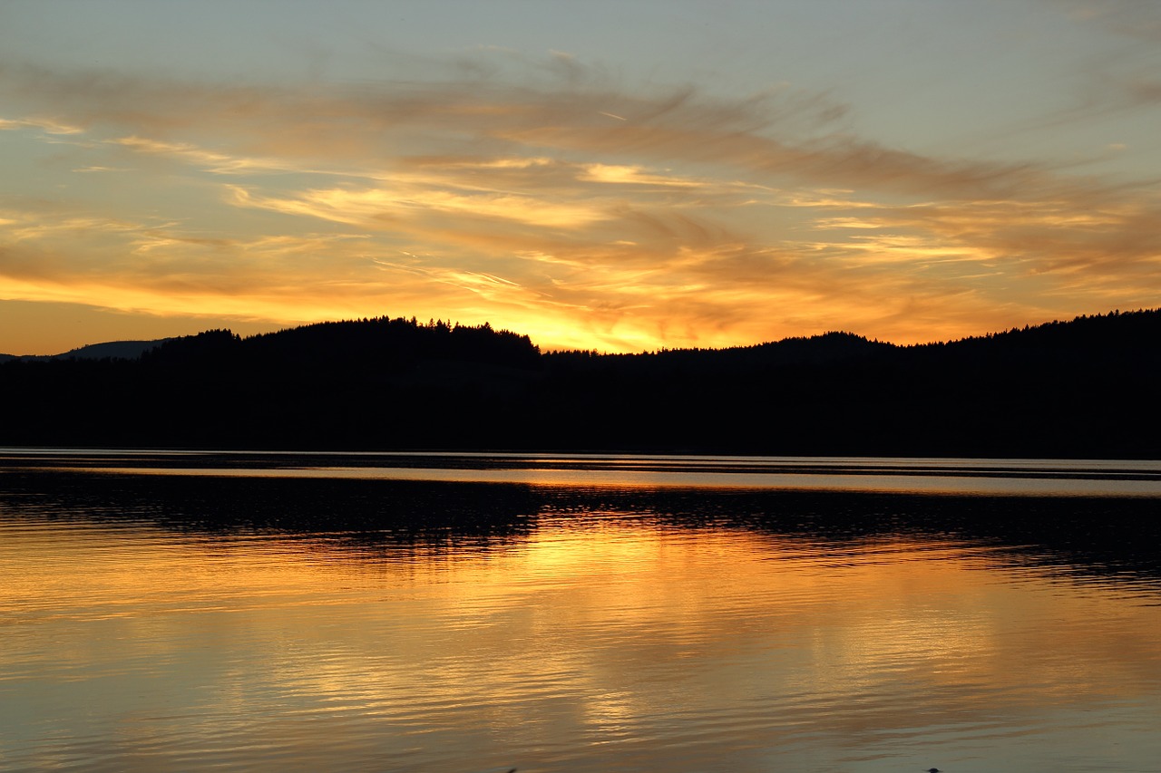 abendstimmung night sky evening free photo