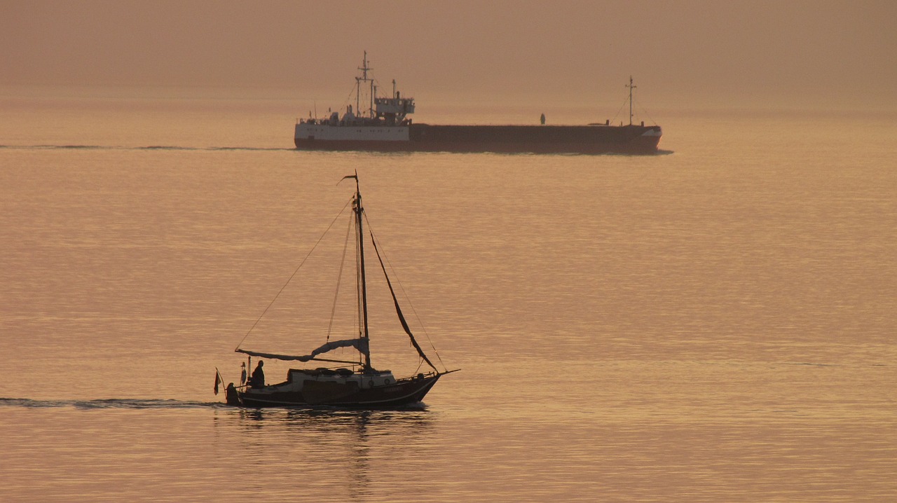 abendstimmung sea sunset free photo