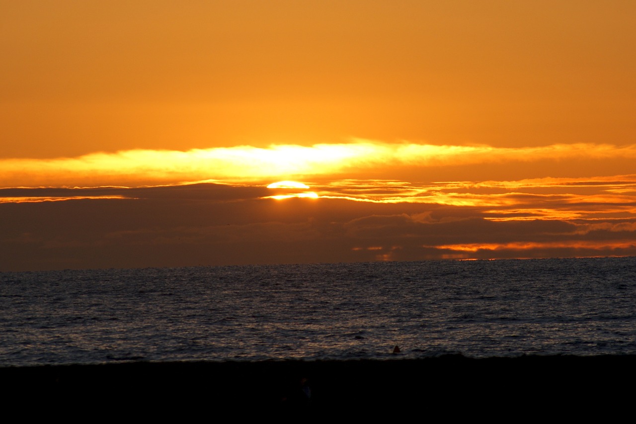 abendstimmung sunset light free photo